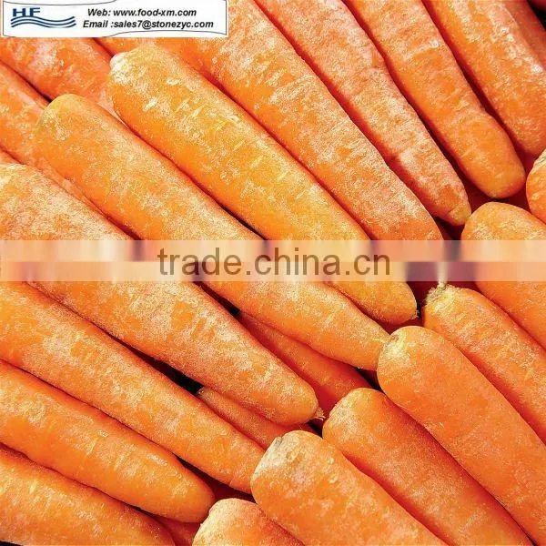 Frozen carrot vegetable