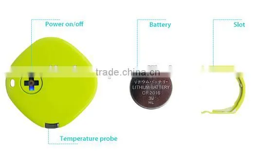 SIFHEALTH-5 Accurate Bluetooth Thermometer Share data stored in cloud with family