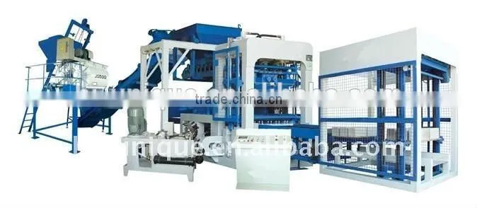 Good Quality QT10-15 Large Productivity Concrete Block Making Machine