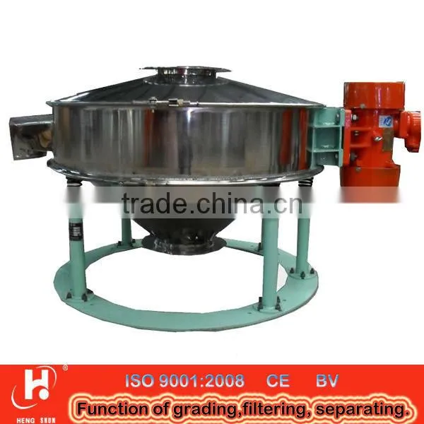 direct discharge type vibrating screen