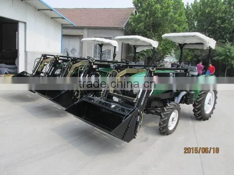 mini garden tractor with joystick control front loader for sale