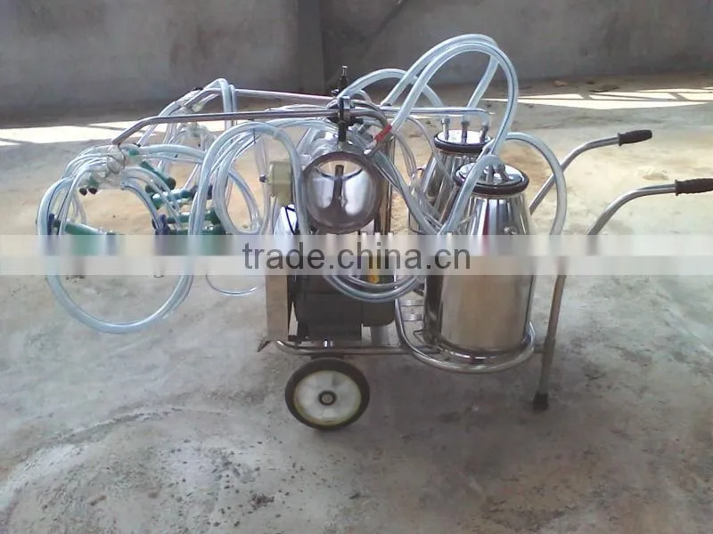 2014best selling brand jade cattle goat milking machine for sale