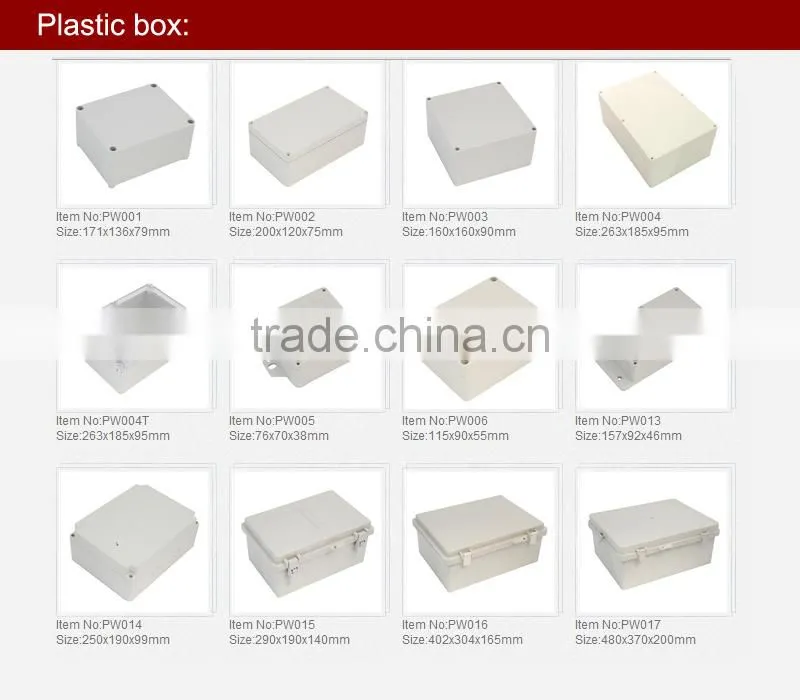aluminium for ip67 electric switch waterproof mail box
