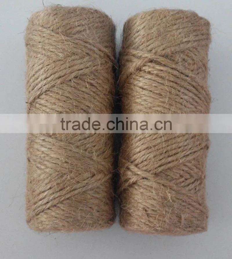 Environmental Natural color Twisted Jute Twine Baler twine