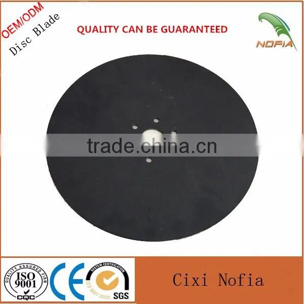 Hot sale disc scraper blade 65Mn or Boron Steel