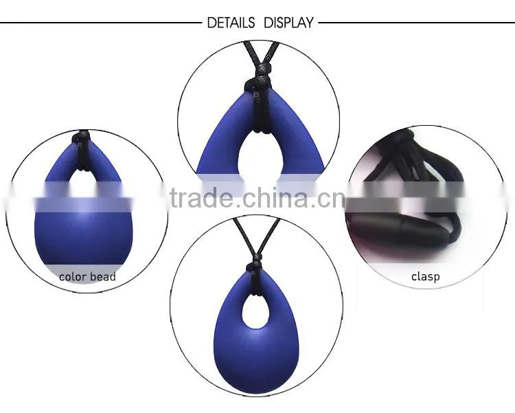Silicone Chewable silicone steether pendant