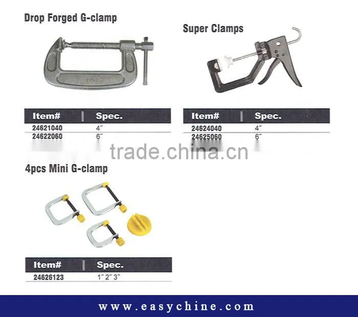Heavy Duty Quick Release G Clamp