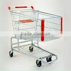 Fashionable style supermarket shopping cart,grocery shopping carts for sale