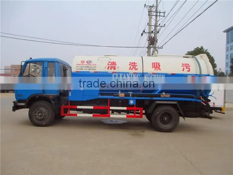 dongfeng 8cbm vacuum sewage truck pump for sale