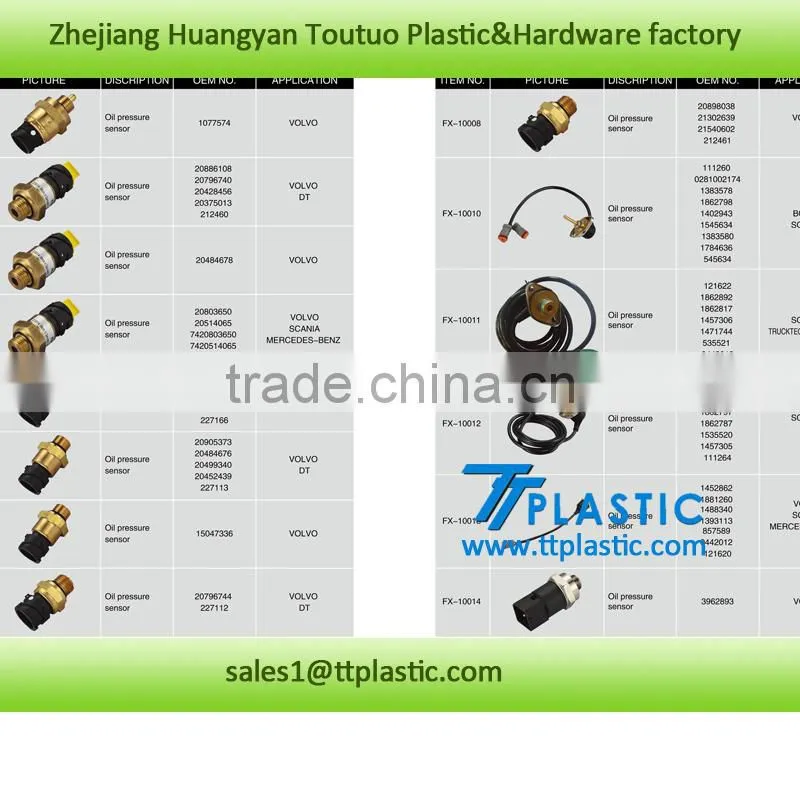 DT auto parts truck oil pressure sensor