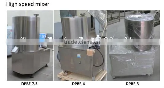 Jinan Eagle DP75 200-300/h 2D and 3D wheat and potato and corn snack pellet chips extruder machine production line