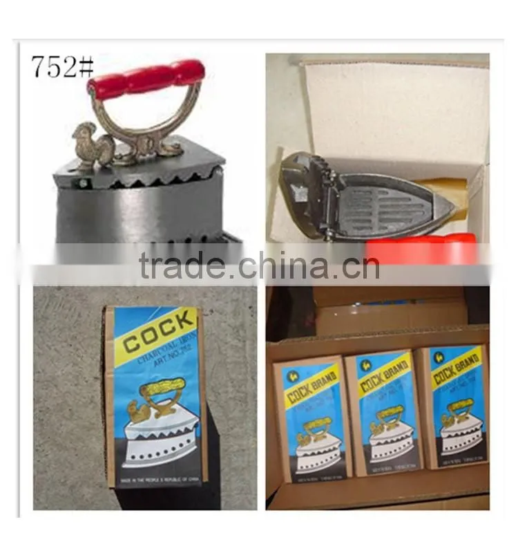 DOUBLE RHOMB CHARCOAL IRON
