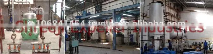 Continuos Edible Oil Refinery Plant
