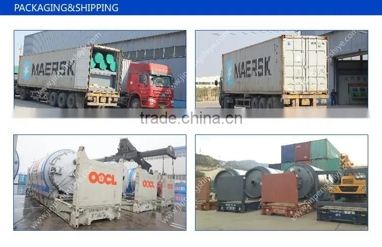 CE and ISO Waste Oil to Desel Distillation Plant from Shangqiu JINPENG