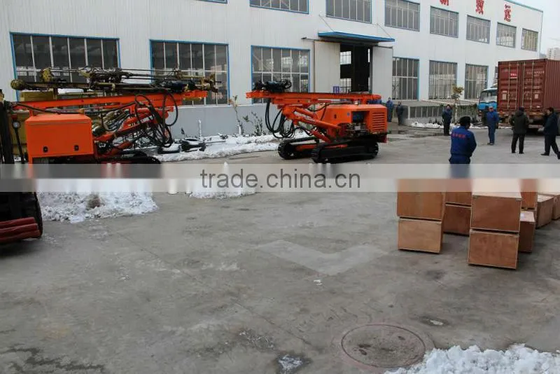 Powerful Rock Blasting Drilling Rigs CTQ-G150YF for Sale