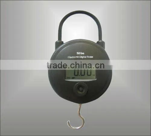 Max. weight showing Digital handle scale