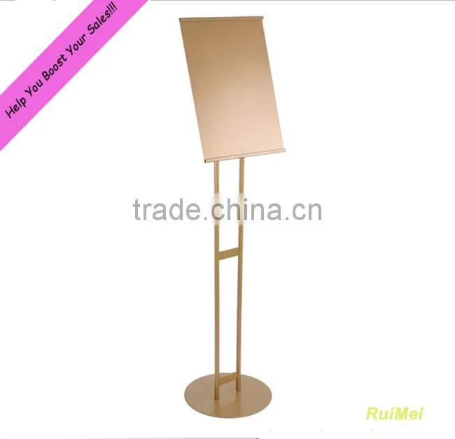 Outdoor Floor Standing Metal Advertising Display Stand