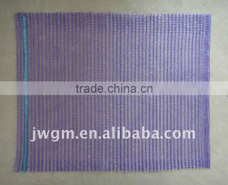 50*80cm Red hdpe raschel bag for Packing Vegetable and Fruit