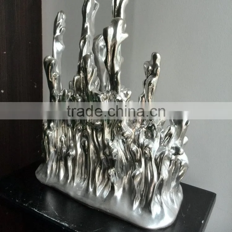 FRP sea grass statue