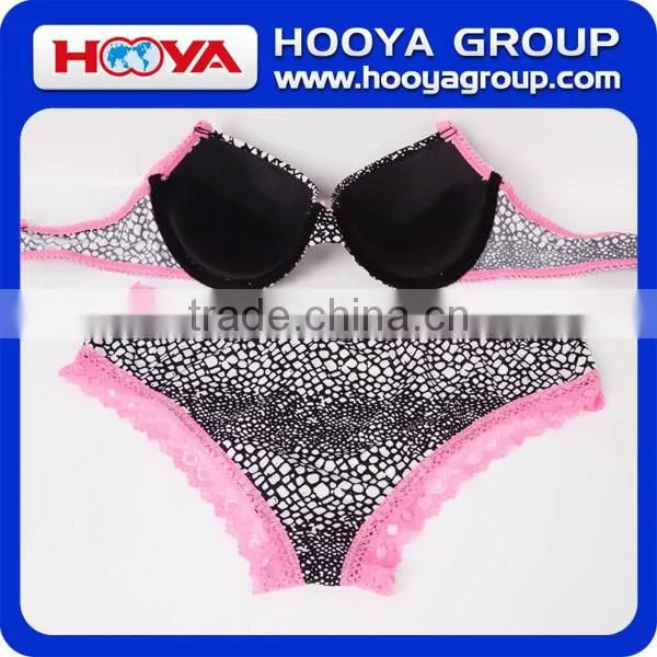 2016 Latest Sexy Design Net Bra Ladies Bra And Panties
