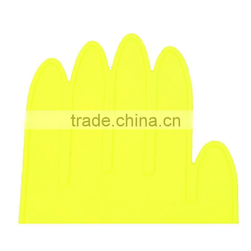 Cute pot holder heat-resistant silicone made pot holder silicone rubber coasters