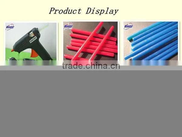 Blue color eva hot melt glue stick,hot melt adhesive glue stick