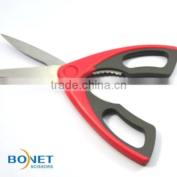 SKI0006 8-1/2" PP+TPR separable/detachable kitchen new vegetable cutting scissor