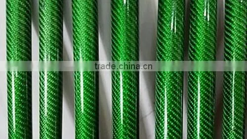 Carbon Fiber Colorful OEM Tube with Matte Surface Treatment