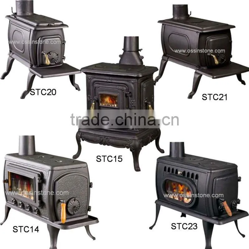 cast iron type wood burning stove