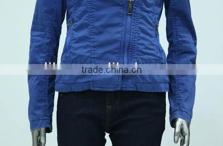 ALIKE 2014 100% cotton quilted jacket for women