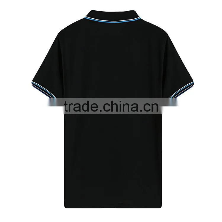 In stock high quality unisex wholesale blank customer polo-shirt