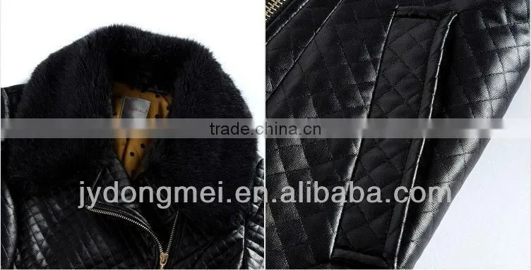 women fashion PU jacket