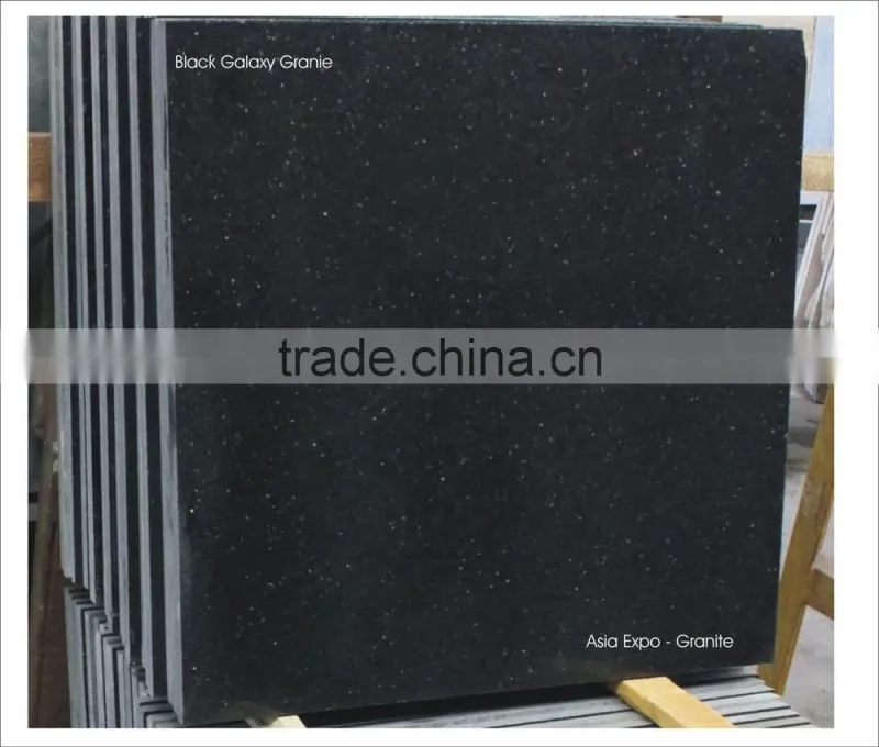Best Quality Black Galaxy Granite from India