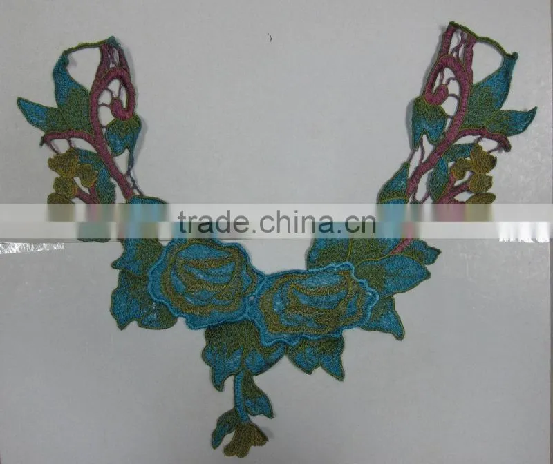 Wholesale new design embroidery pattern stand collar women kurti