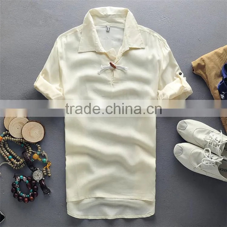 2015 printing design mens formal 100 cotton non iron pent shirt