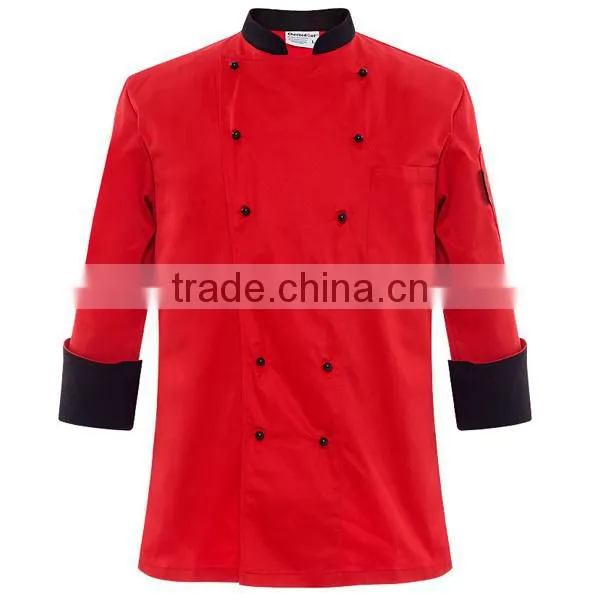 Japanese Style Striped Chef Coat