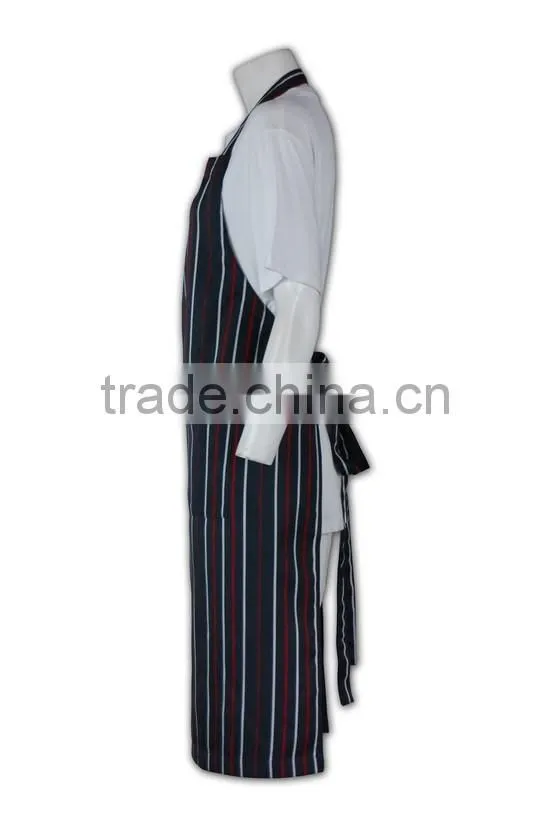 Wholesale Factory price ladies cotton big pocket kitchen apron