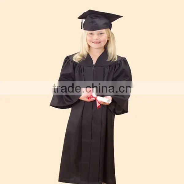 graduation gown child, children graduation gown, red kindergarten graduation gown