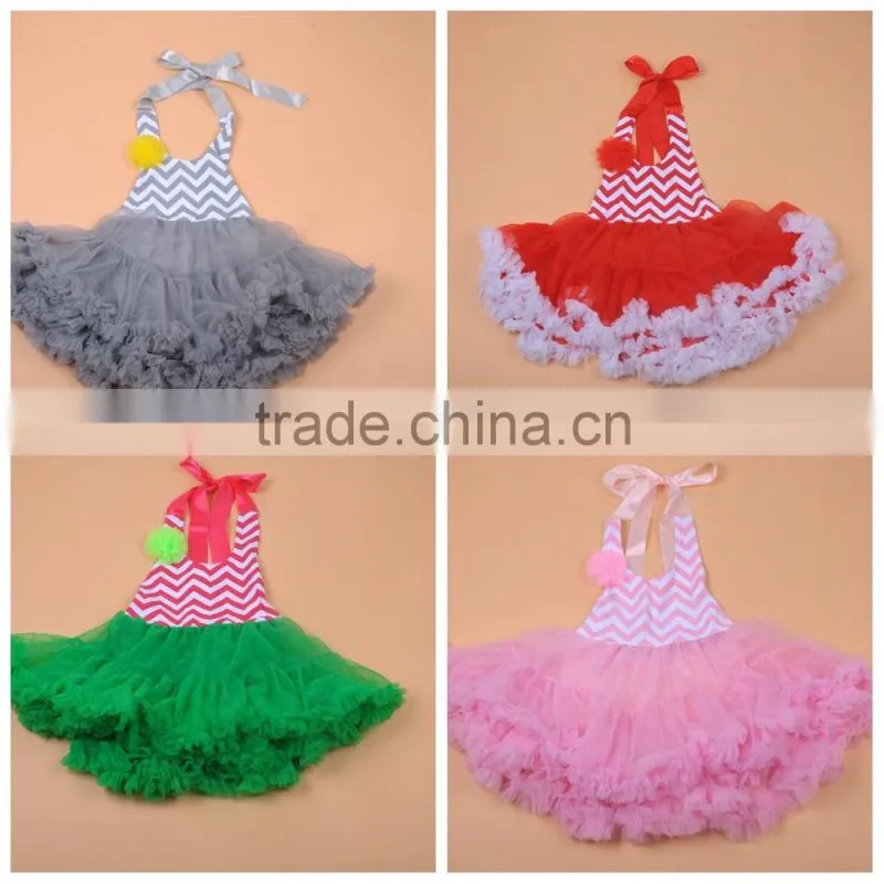 top quality lovely princess swing chiffon baby girls tutu skirt for infant girls for christmas