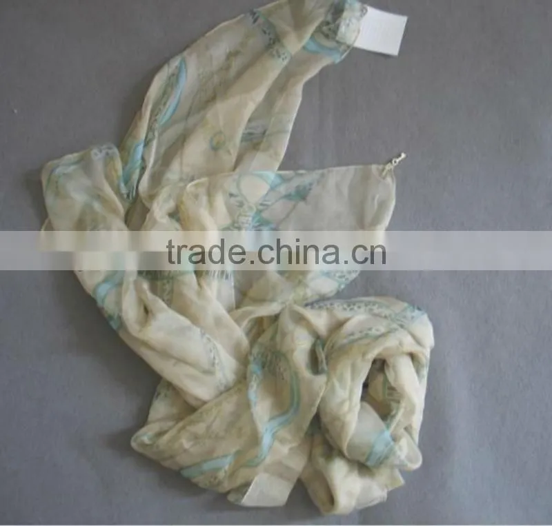 blue and yellow scarf cheap 2014 fashion scarf