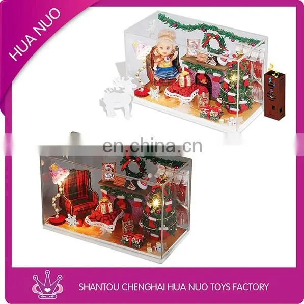 2016 Musical hot buidling block house for Chinldren