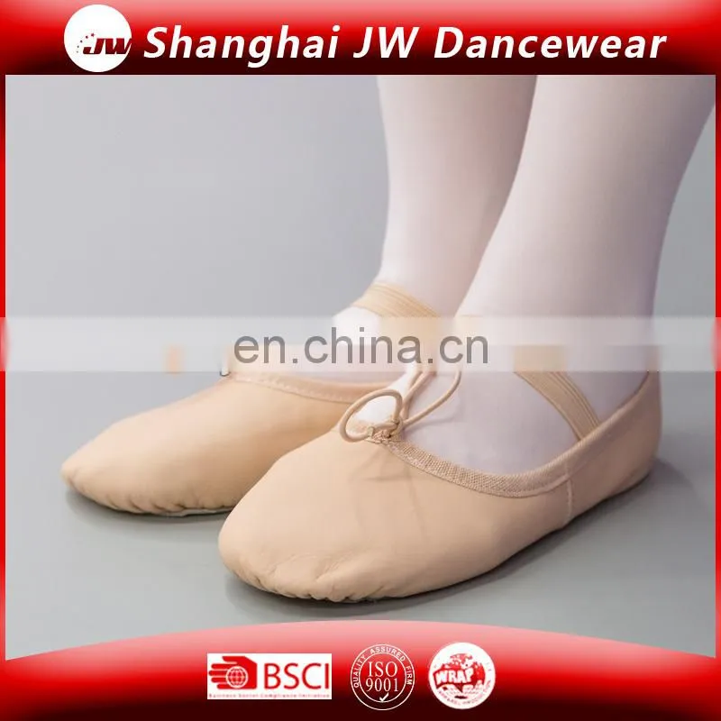 Cow Leather Ballet Dance Slipper