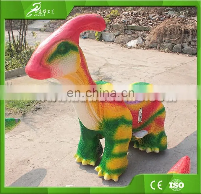 KAWAH fun dinosaur game amusement rides parts dinosaur scooter