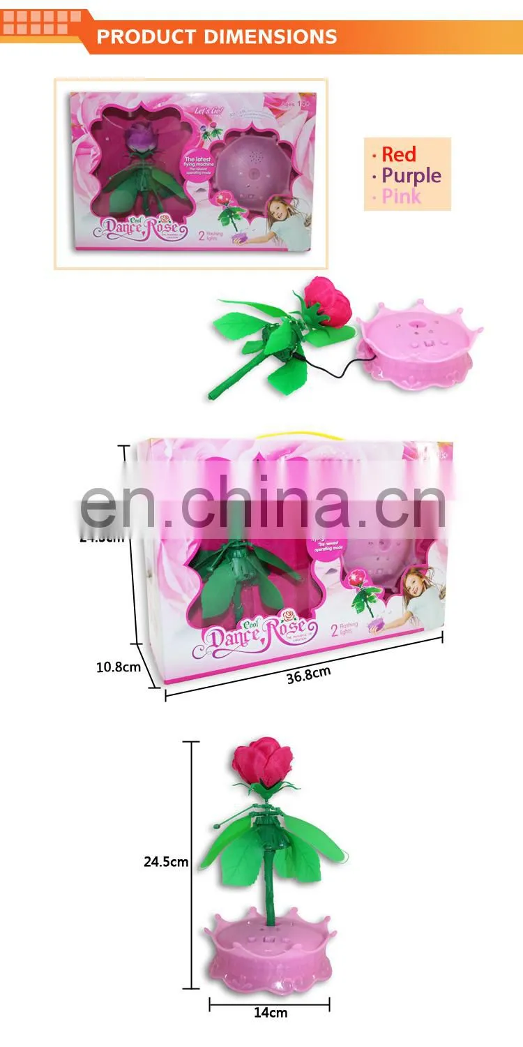 Lovely Induction Flying Flower Radio Control Toy, Radio Remote Control