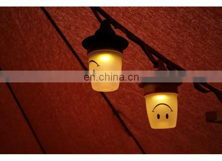 2017 Latest fashion night lamp hanging cute smile face LED night lighting lamp