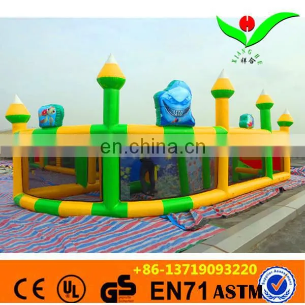 New arrived castle laser tag inflatable maze games for sale