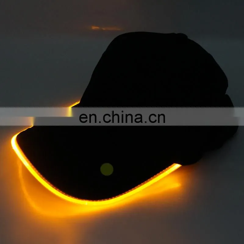 New arrival Colorful flashing capsled cap light led hat light