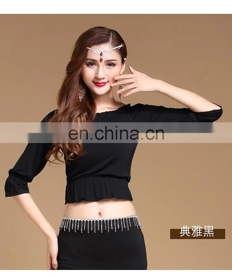 S-3120 Modal women belly dance training clothes