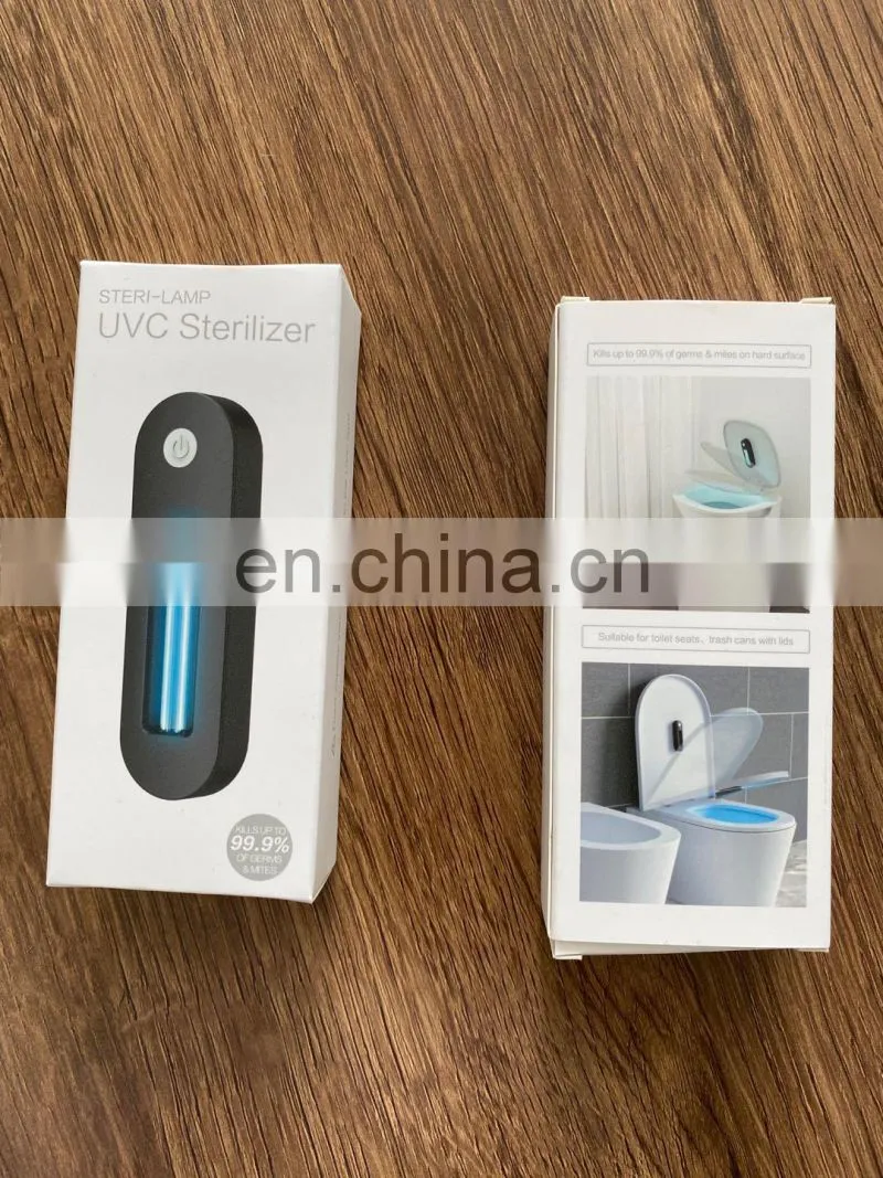 New Ultraviolet Sterilizer Household Toilet Disinfection Lamp USB Charging Small UV Toilet Sterilizer