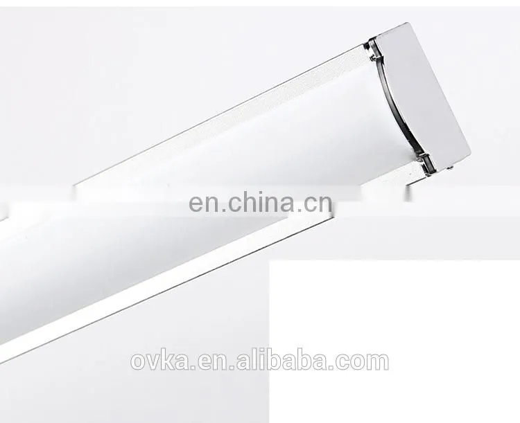 Simple modern stainless steel telescopic mirror light